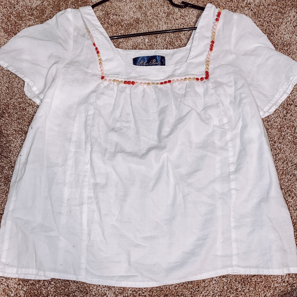 dressy white blouse